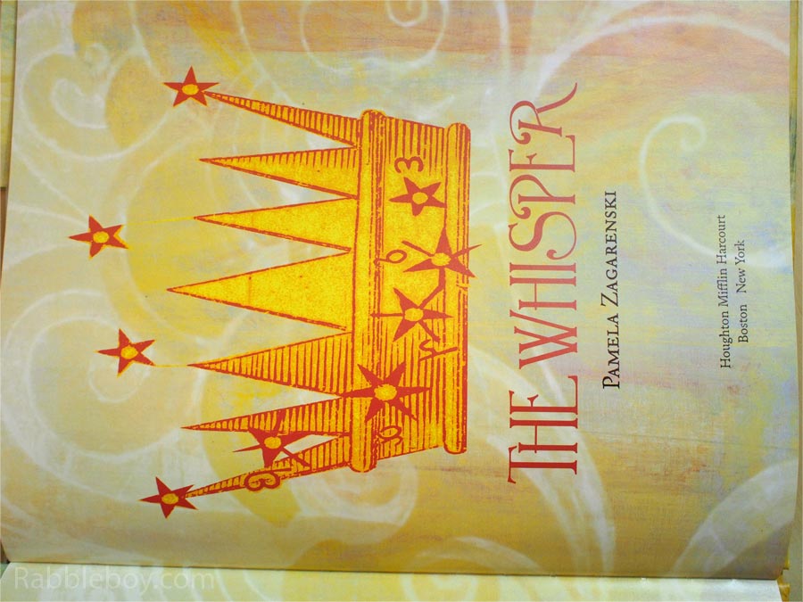 The Whisper by Pamela Zagarenski picture book P1160029