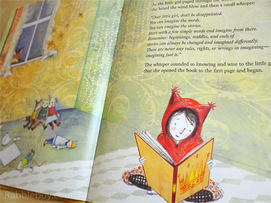 The Whisper by Pamela Zagarenski picture book P1160032