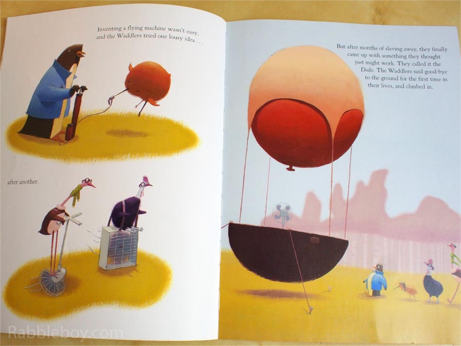 Flight of the Dodo Peter Brown Picture Book P1160125