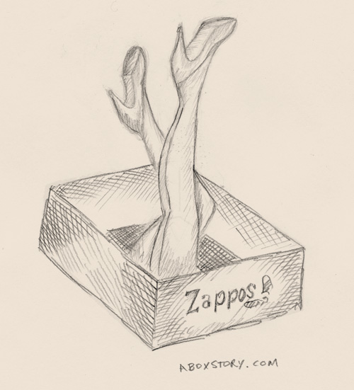 A quick sketch: Zappos Box