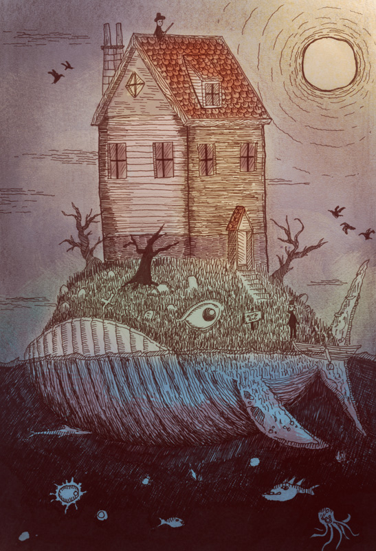 Whale Witch haunted house