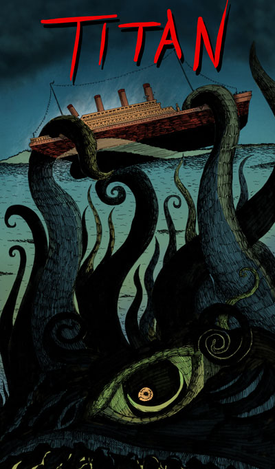 Titan Kraken Poster