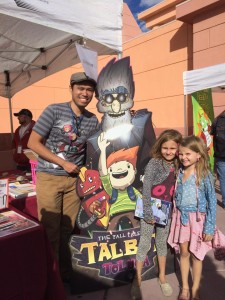 Ken at a book festival