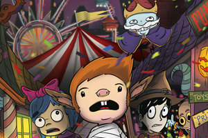 Halloween Circus Time-Lapse Animation