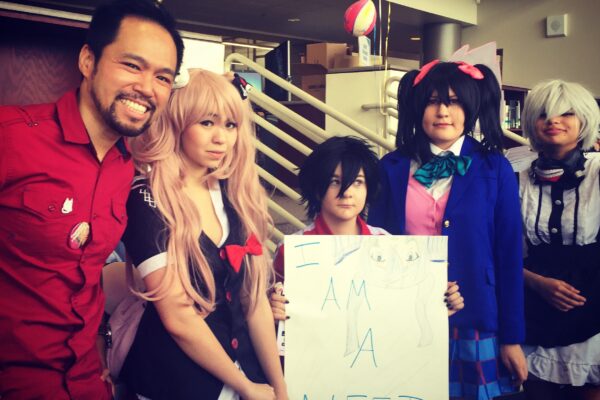 At an anime/manga book festival