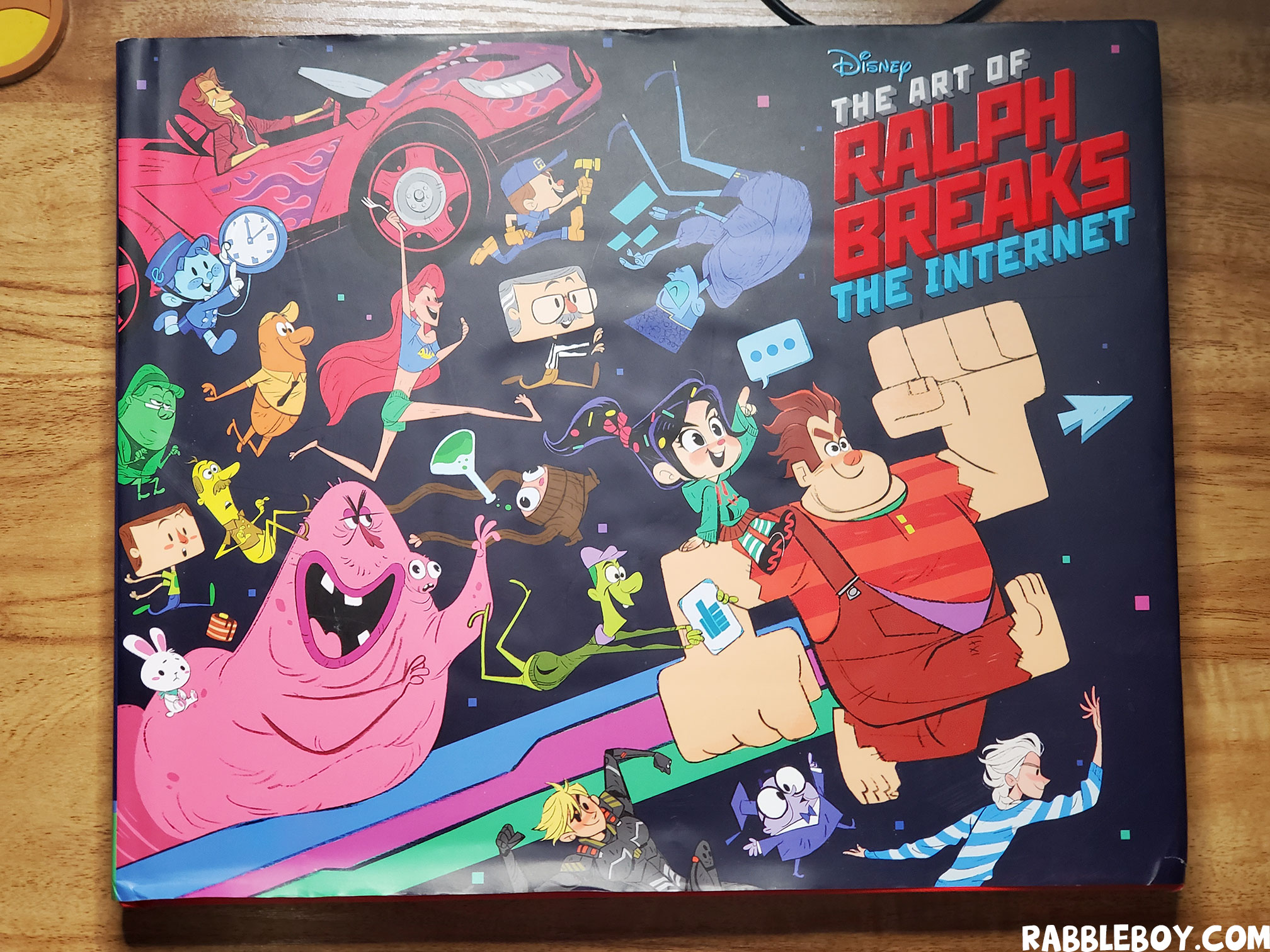 Art Book View: The Art of “Ralph Breaks The Internet: Wreck-It Ralph 2”