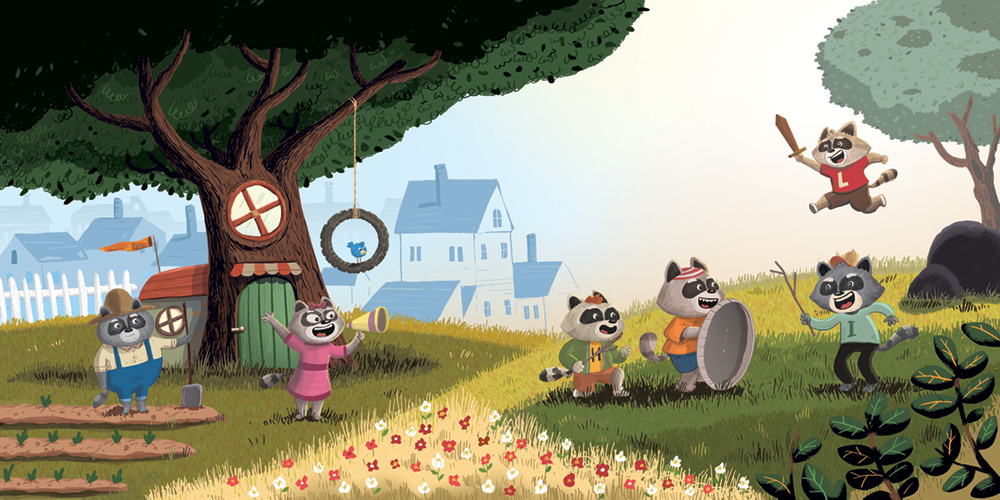 Raccoon Adventure with “The Family Business” by Lenore Appelhans – Cover Reveal!