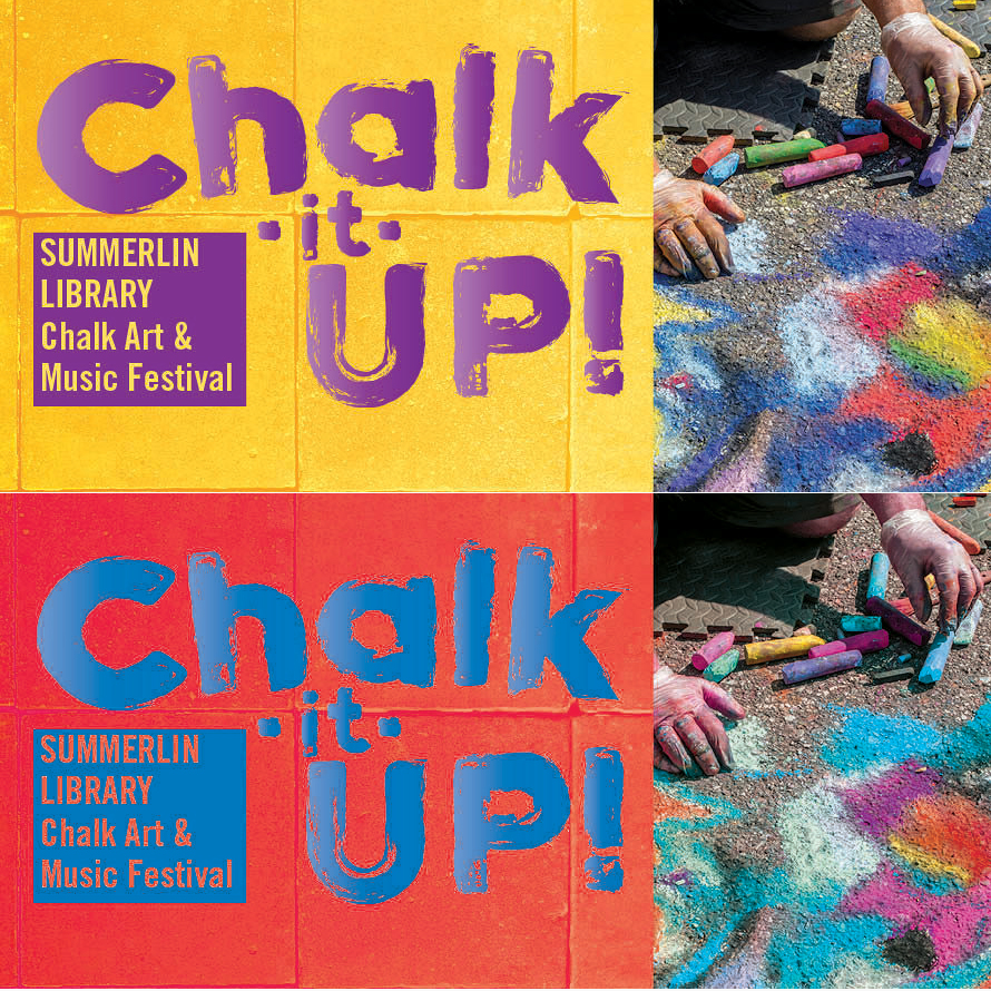 Chalk it Up! Summerlin Library Chalk Art & Music Festival