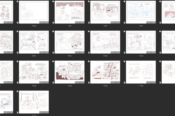 Childrens Picture Book The Family Business Thumbnails-1