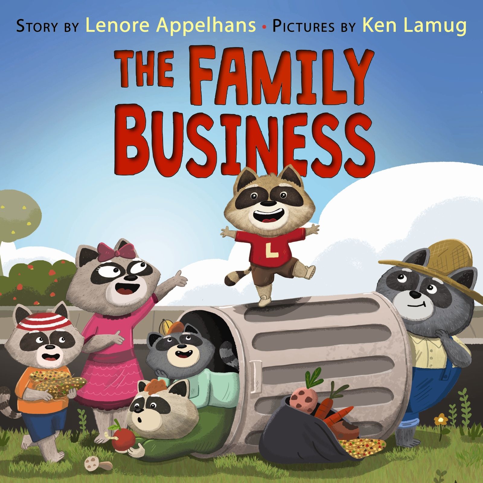 Meet Lucky the Dancing Raccoon of “The Family Business,” Children’s Picture Book
